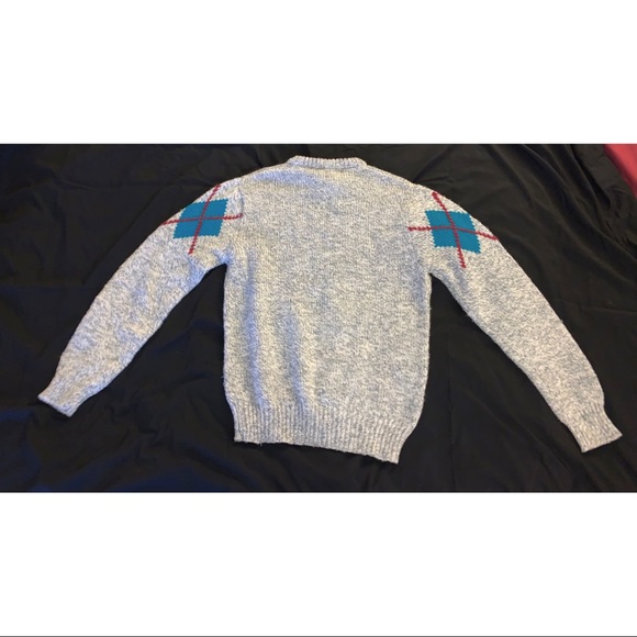 MARK RICHARDS Argyle Sweater Vintage - Picture 3 of 8